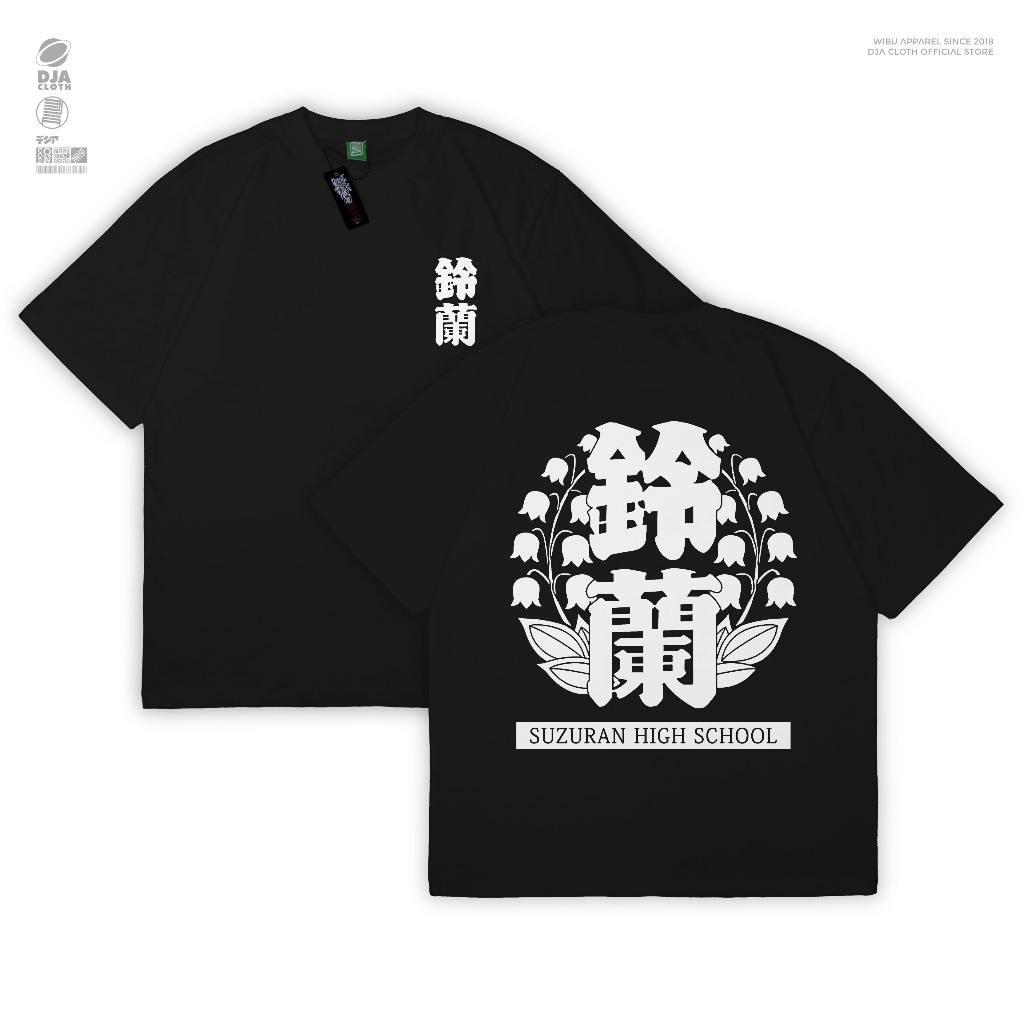 Jual DJA Kaos Suzuran High School Crows Zero Explode Genji Takiya ...