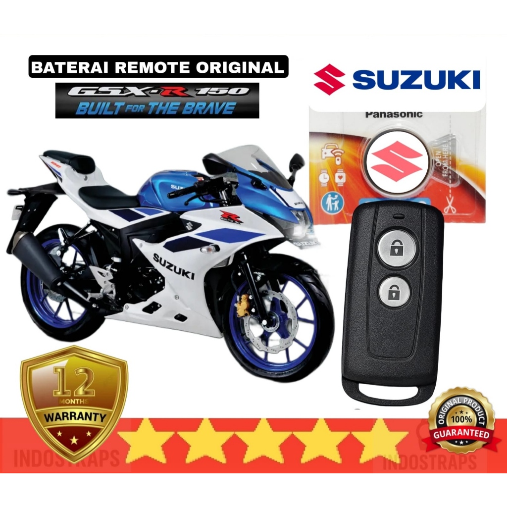 Jual BATERAI REMOTE KEYLESS MOTOR SUZUKI GSX R150 R 150 R-150 GSX-R150 ...