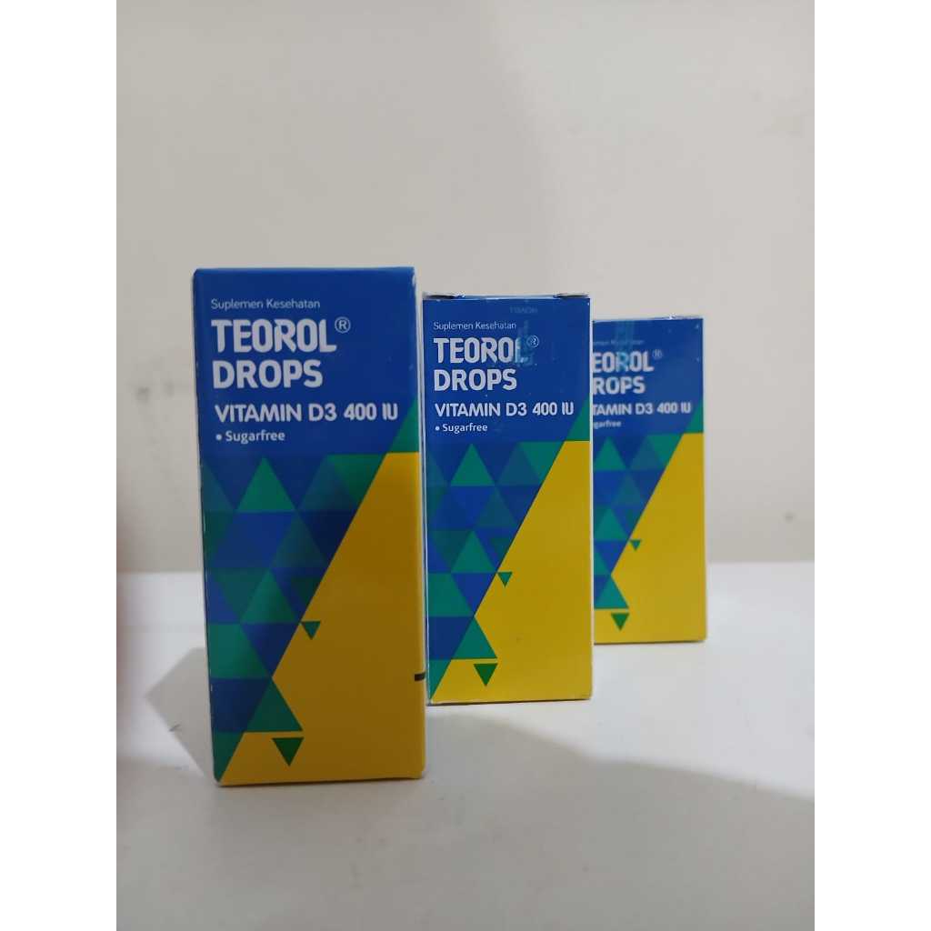 Jual Teorol Drops Vitamin D3 400 IU (SUGARFREE) | Shopee Indonesia