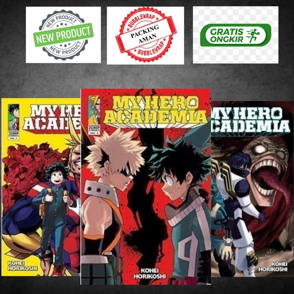 Jual Komik Manga Boku no Hero Academia Vol. 1-41 by Kohei Horikoshi ...