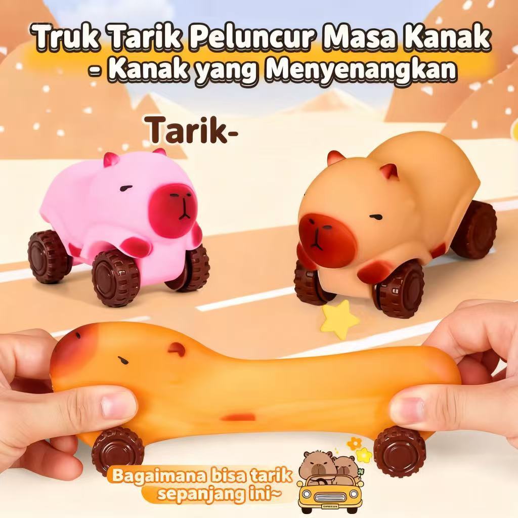 Jual Penjual Lokal-Mainan Capybara Squishy Troli/Capybara Mainan ...