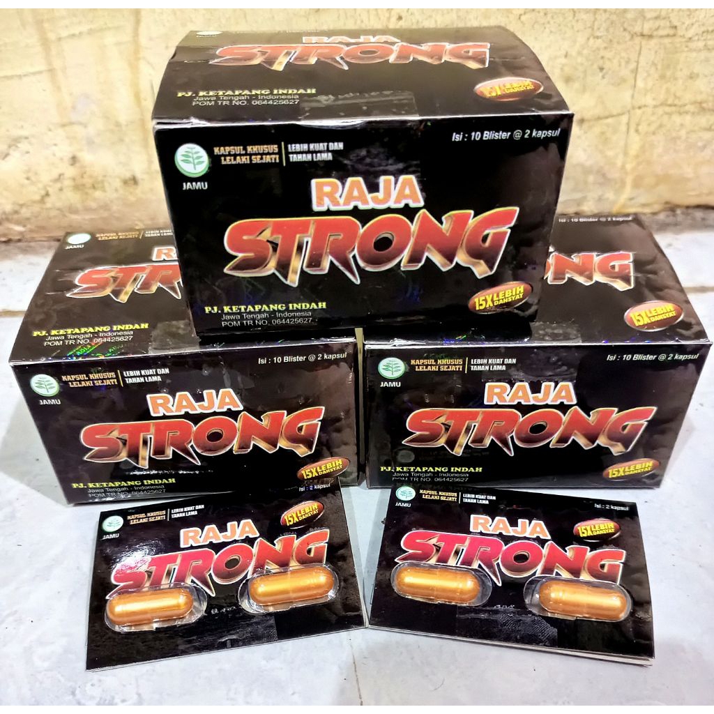 Jual Raja strong kapsul kuat dan tahan lama original | Shopee Indonesia