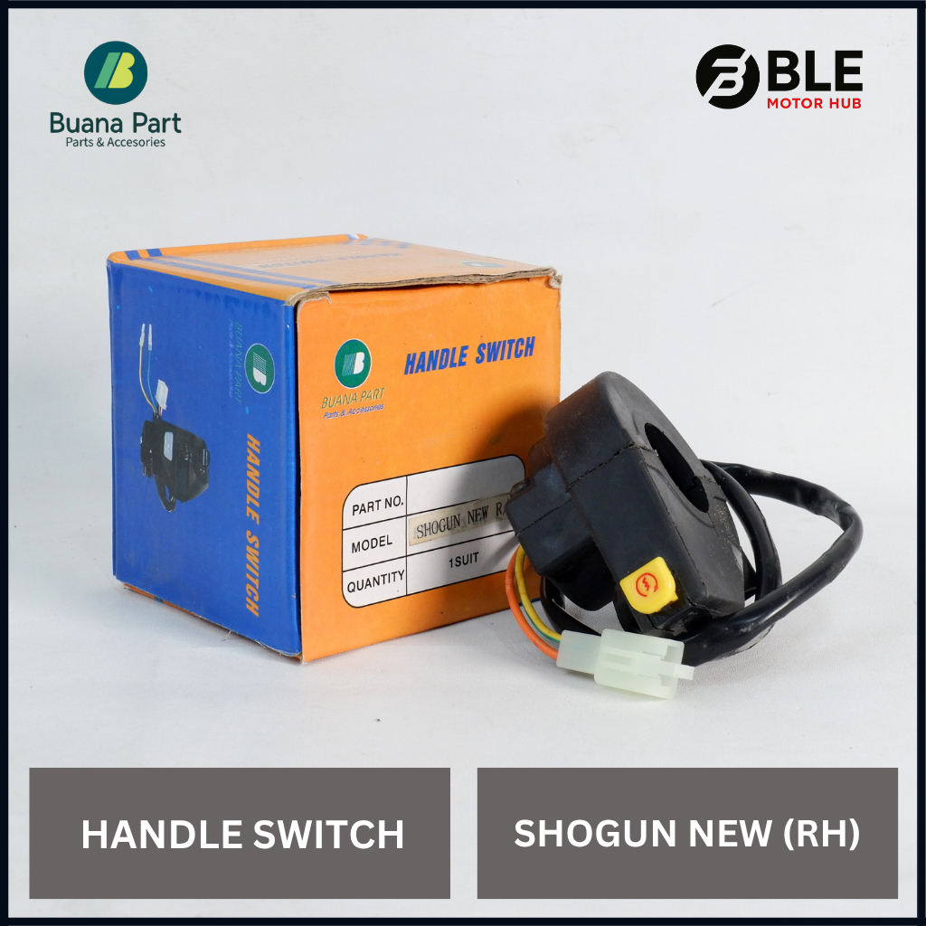 Jual Buana Part Saklar Kanan Shogun New | Handle Switch | BLE Motor Hub ...