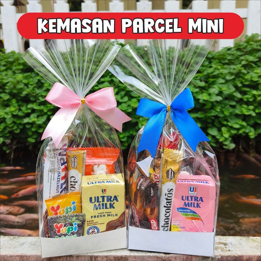 Jual 10 Pcs Kemasan Parcel Mini cocok untuk Goodiebag ultah, plastik ...