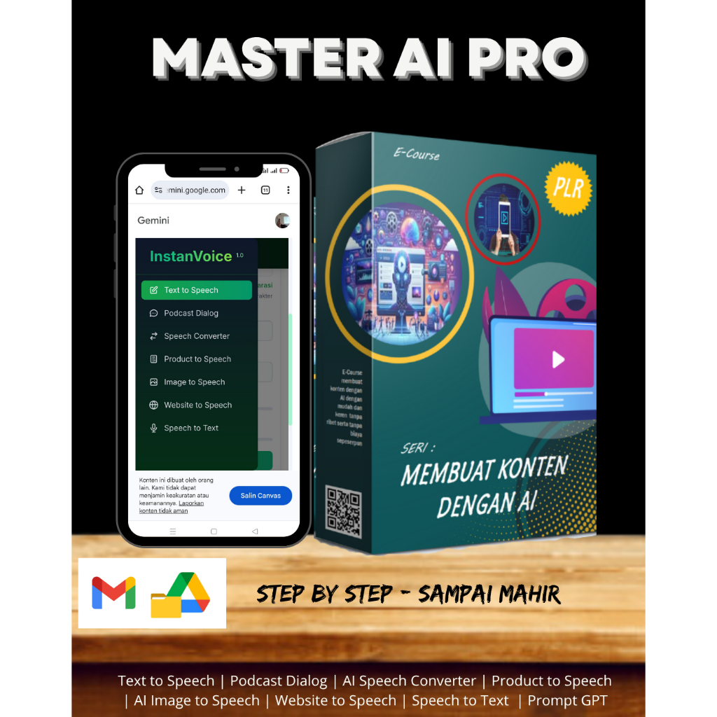 Jual MASTER AI PRO - KELAS LENGKAP BIKIN KONTEN VIRAL TANPA KAMERA ...