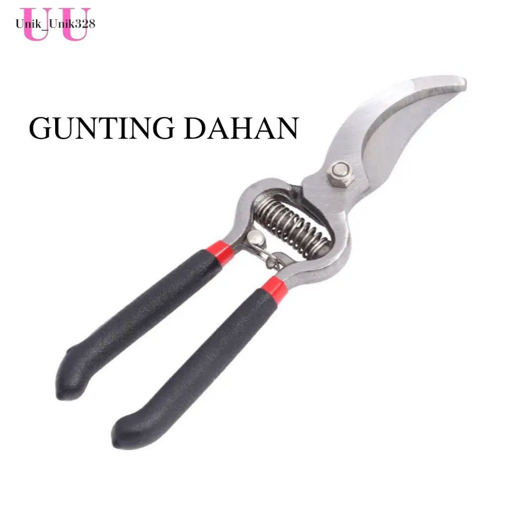 Jual Gunting Dahan Baja Tajam Anti Karat Alat Pemangkas Ranting Pohon ...