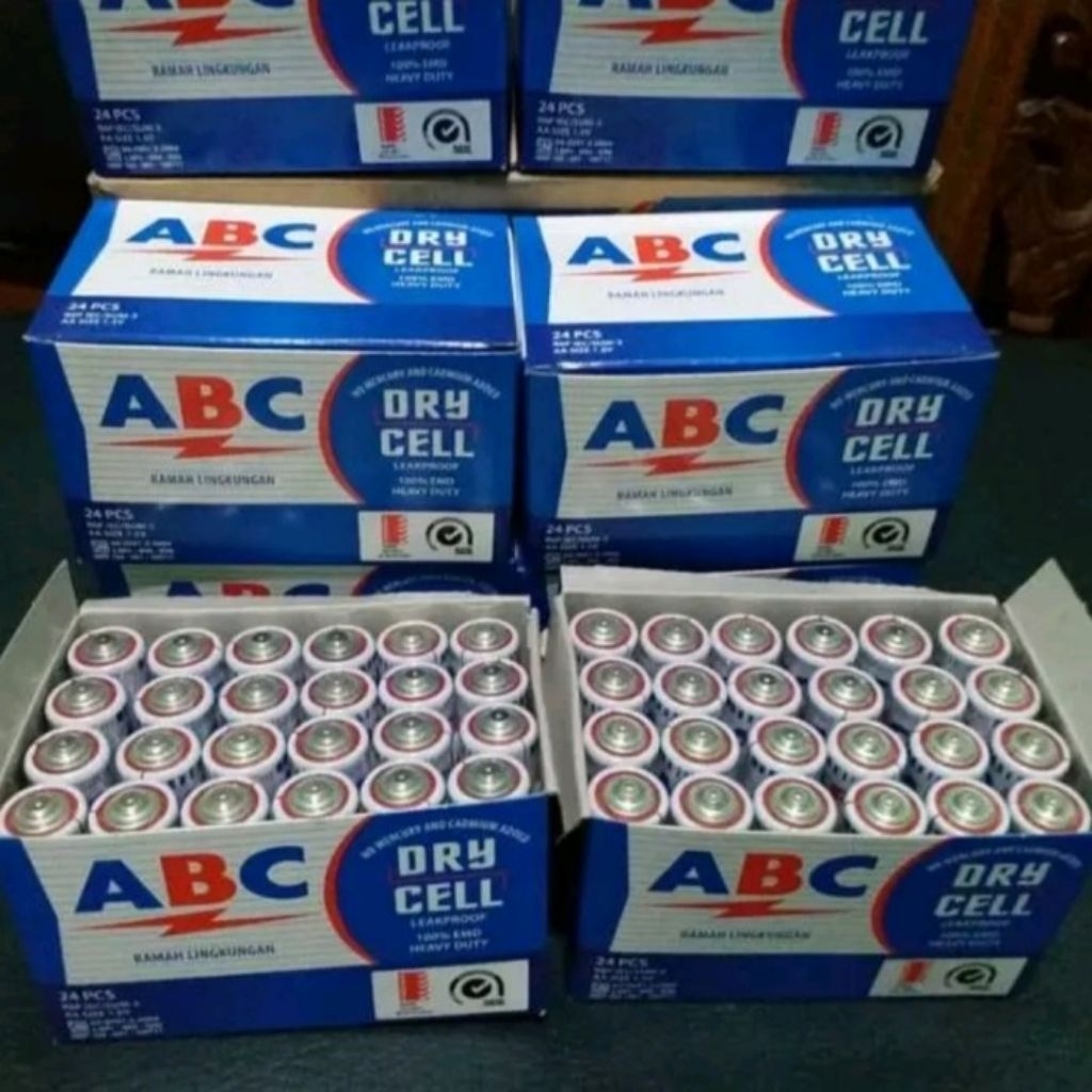 Jual Baterai ABC JAM isi 24pcs | Shopee Indonesia
