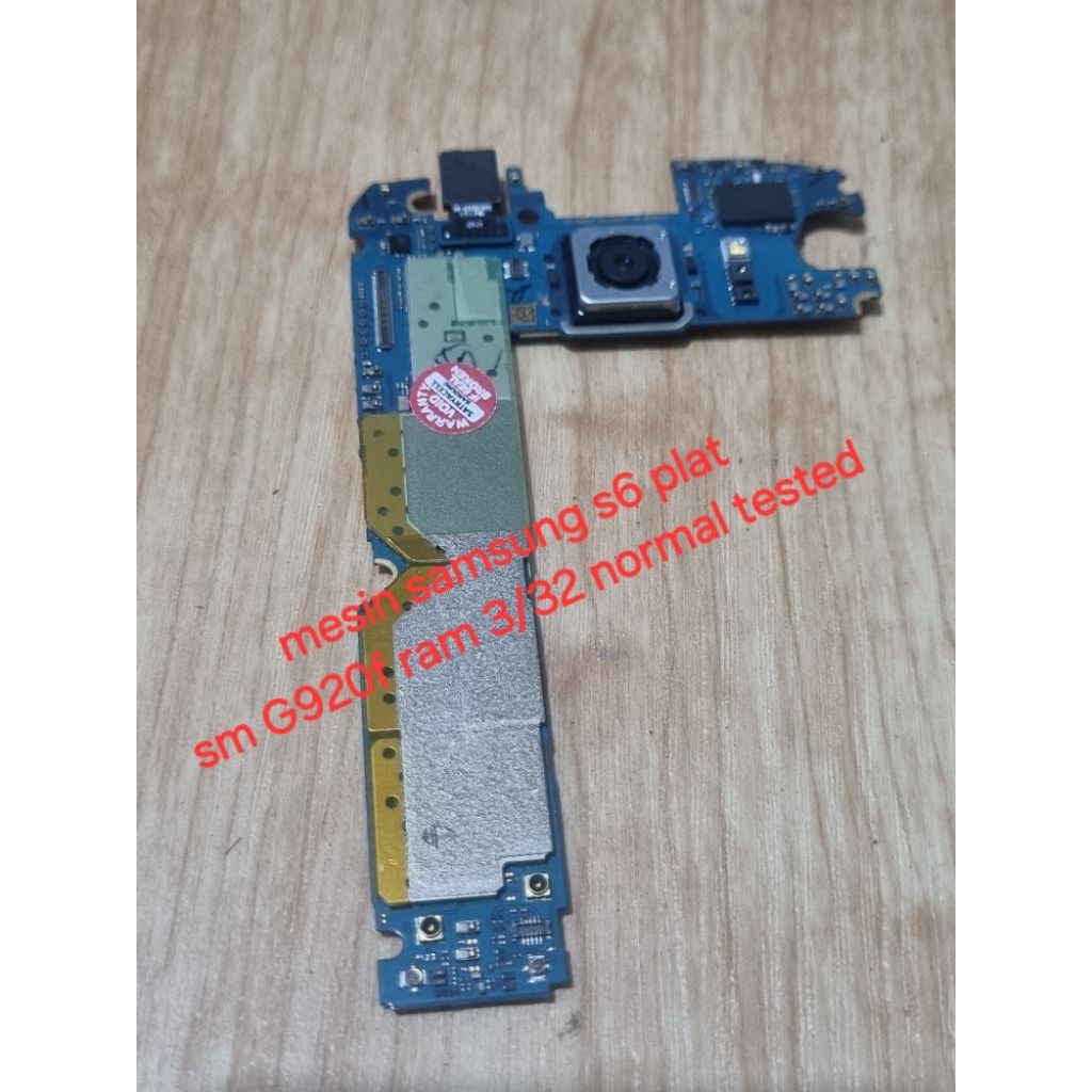 Jual mesin samsung s6 plat sm G920f original normal tested ram 3/32 ...