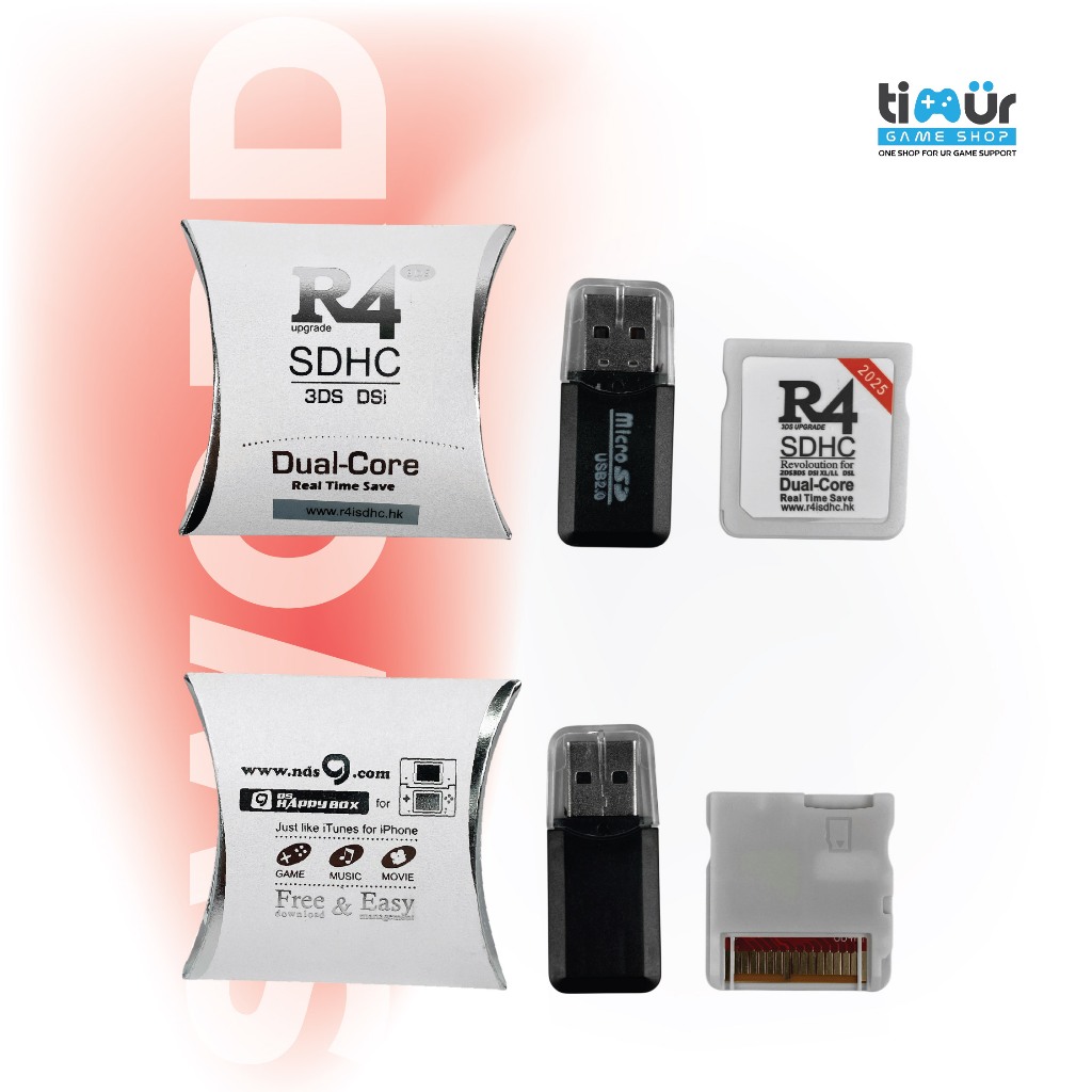 Jual R4i Dual core R4 SDHC 3DS NDS DSI XL LL NDSi DSlite | Shopee Indonesia