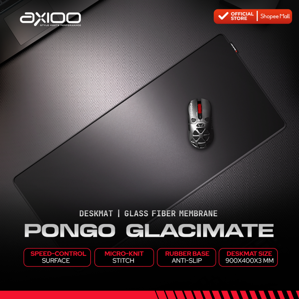 Jual Pongo P201 Glacimate Fiberglass Infused Gaming Deskmat Mousepad ...