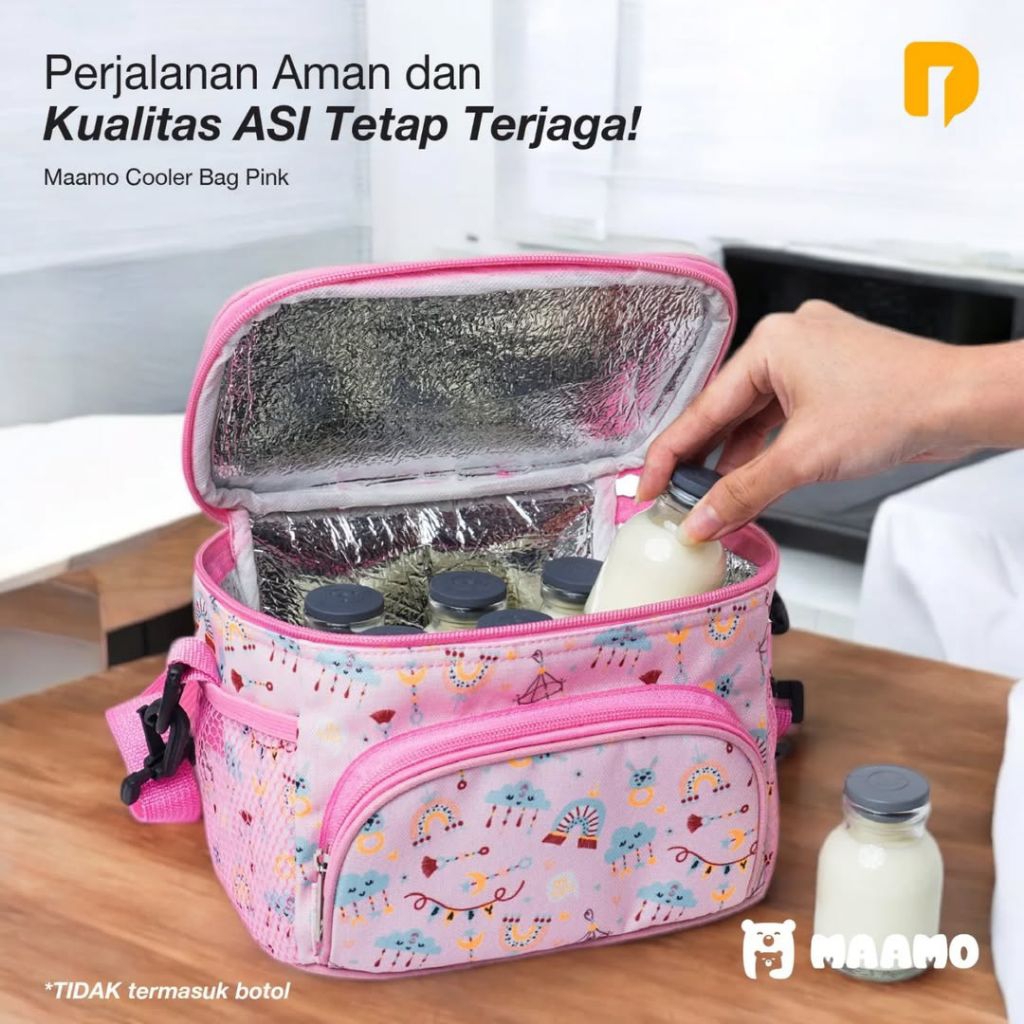 Jual Maamo Cooler Bag Tas Penyimpanan Makanan Bayi Tempat Bekal Thermal ...
