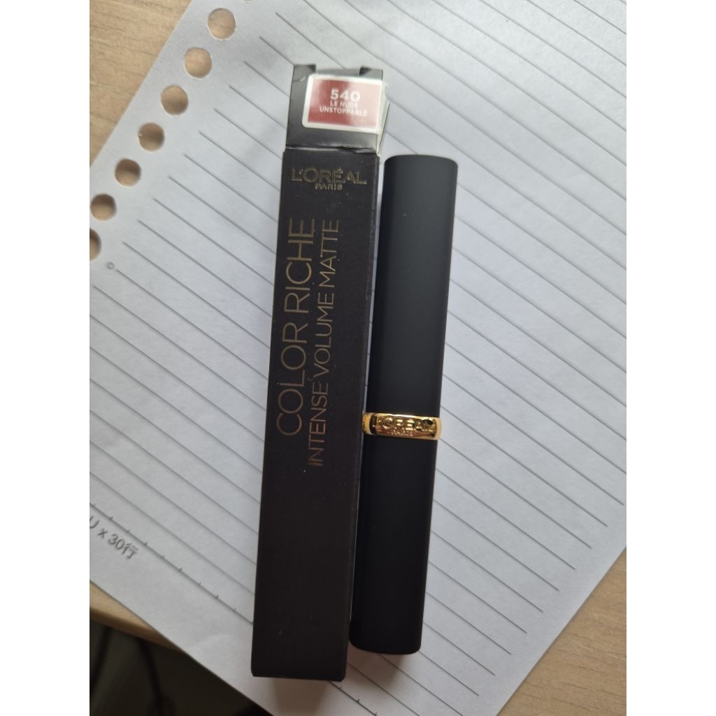 Jual Loreal Color Riche Intense Volume Matte (Shades 540 - Le Nude ...