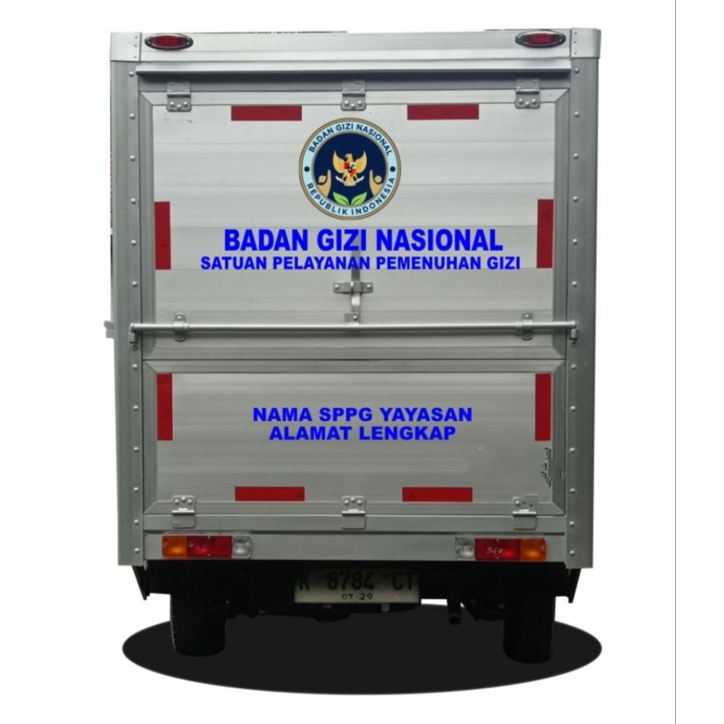 Jual Stiker Mobil MBG SPPG Custom Nama Yayasan Atau SPPG | Shopee Indonesia