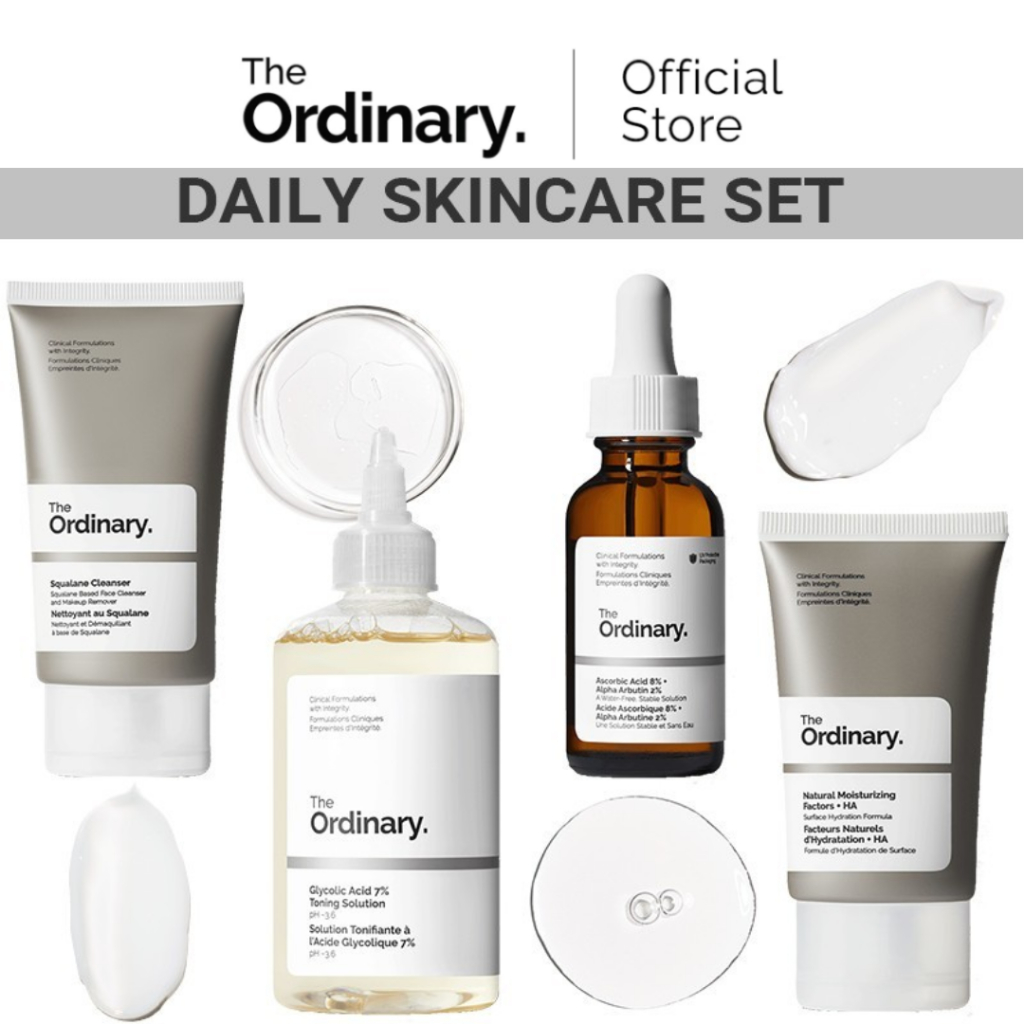 Jual The Ordinary Daily Skincare Set | Shopee Indonesia