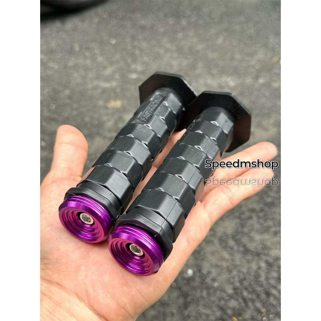 HANDGRIP GRIP OCTAGON PLUS JALU GEPENG HENG CHROME CROEM VARIO BEAT MIO SCOOPY NMAX