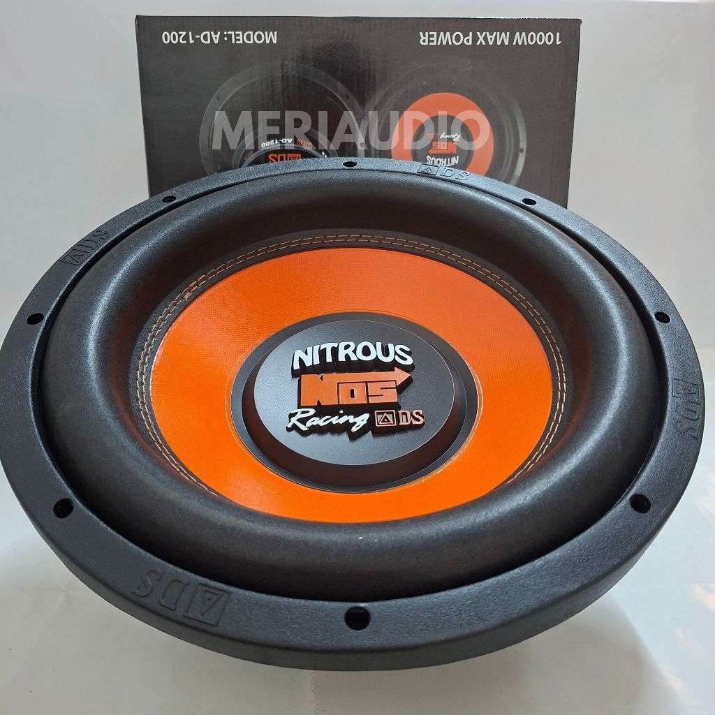 Jual Subwoofer 12 inch AD 1200 ADS NITROUS Nos Racing Double Coil ADS ...