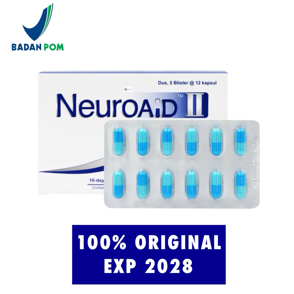 Jual NEUROAID II MLC 901 PER STRIPE 12 TAB | Shopee Indonesia