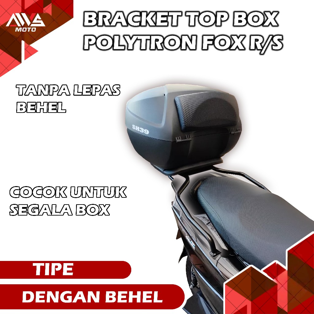 Jual Polytron Fox R Bracket Box Givi Kappa breket box Shad | Shopee ...