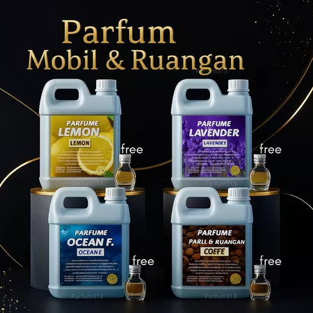 Parfum Mobil 1L Free Botol Apel Tahan Lama