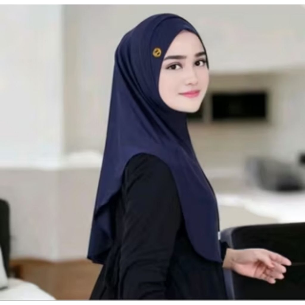 JILBAB INSTAN BERGO MARISA L HIJAB FASHION MUSLIM KHIMAR TERMURAH