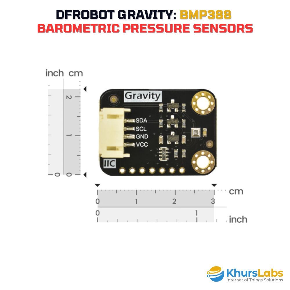 Jual DFROBOT Gravity BMP388 Barometric Pressure Sensors dan Temperature ...