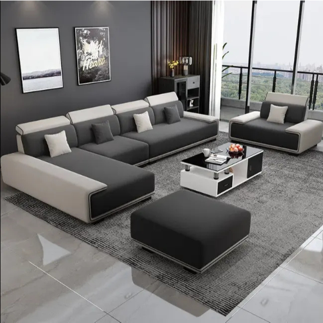 sofa minimalis ruang tamu ruang tunggu modern fullset