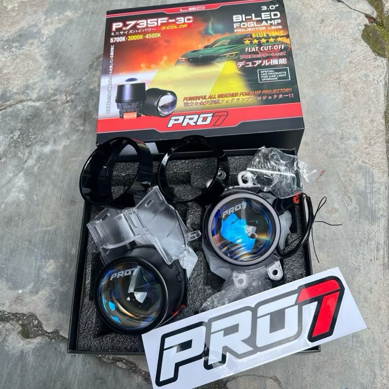 Jual BILED PRO7 P735F MARK II BLUE LENS 3 INCS PRO 7 730 SV BILED PRO ...