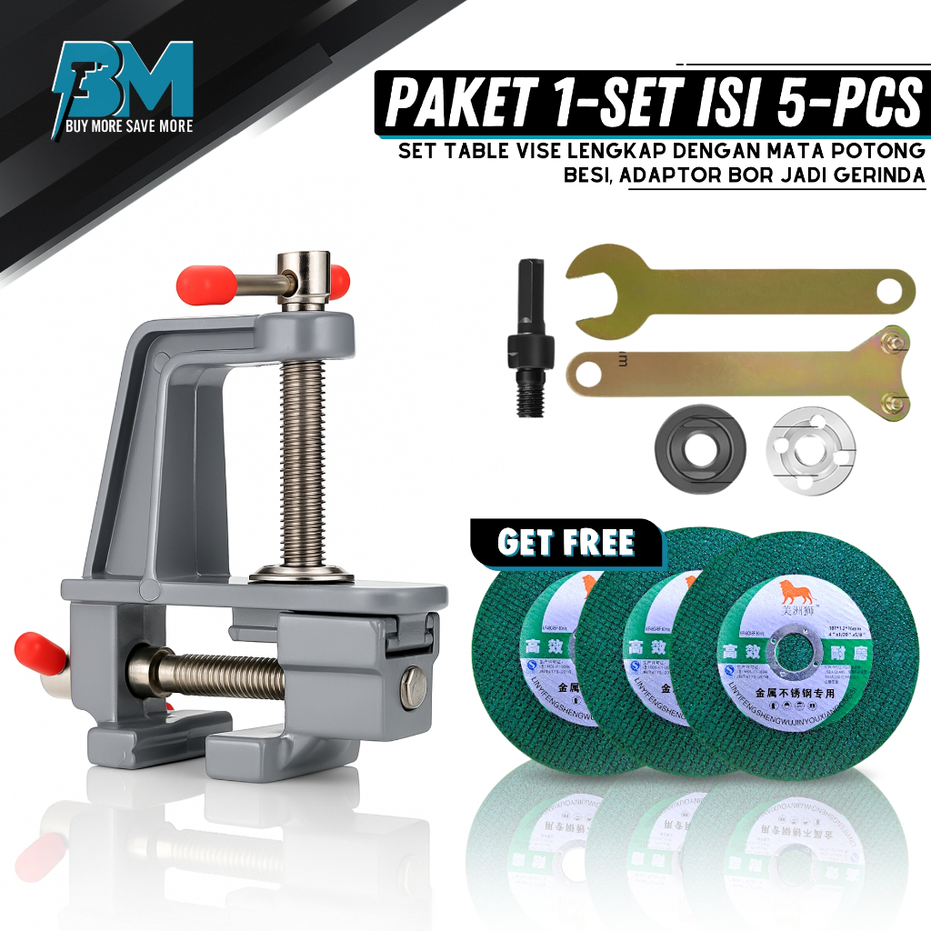 Jual PAKET LENGKAP Ragum Table Catok Mini Bench Clamp Table Alat Jepit ...