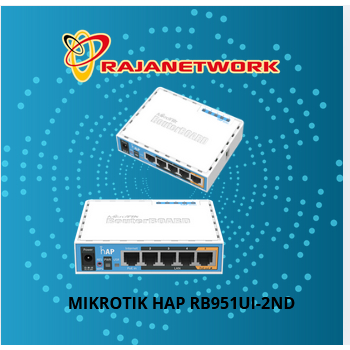 Jual MikroTik RouterBoard RB951Ui-2ND (hAP) | Shopee Indonesia