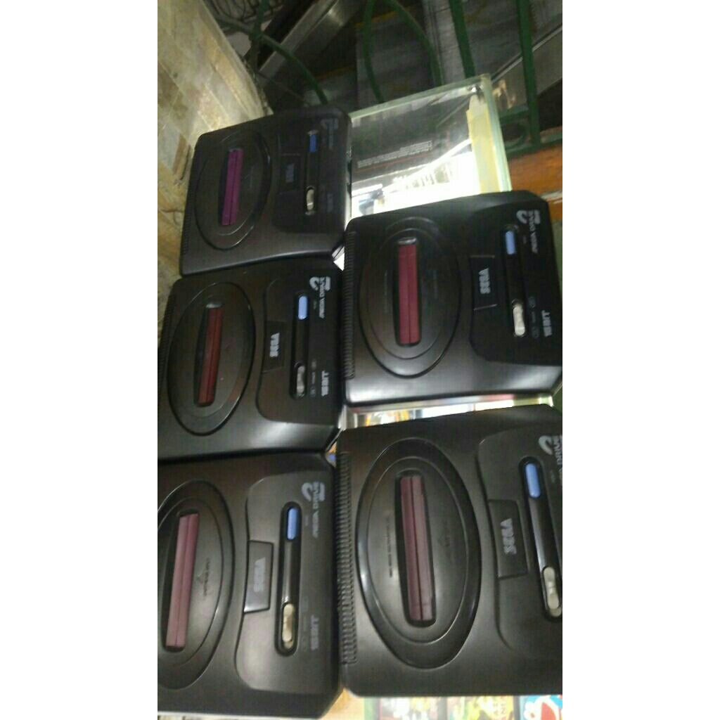 Jual jual casing Sega Mega Drive 2 entertainment kondisi lumayan ...