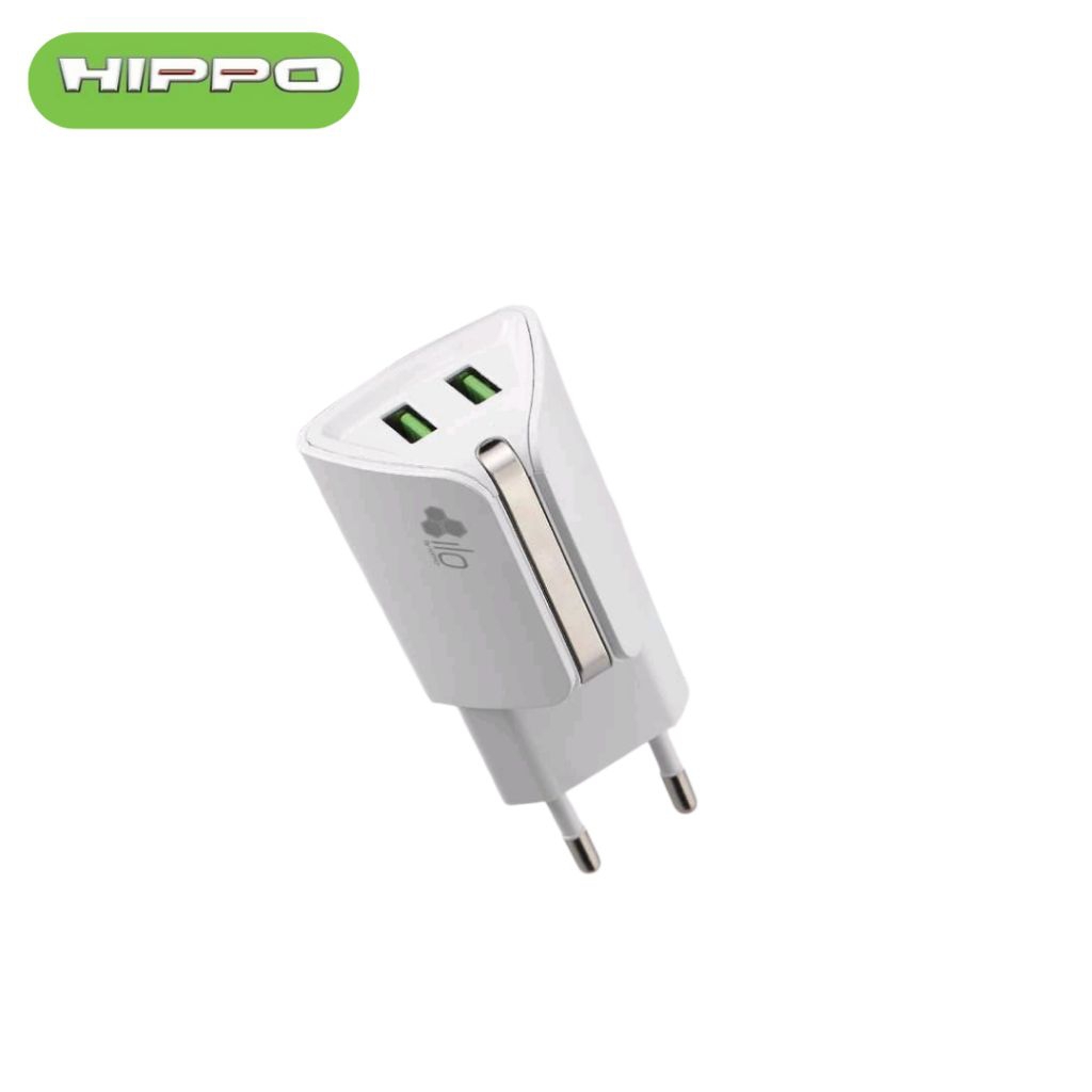 Jual Ilo A1 SP Adaptor Charger 2 Port 2.4 Ampere Simple Pack Garansi ...