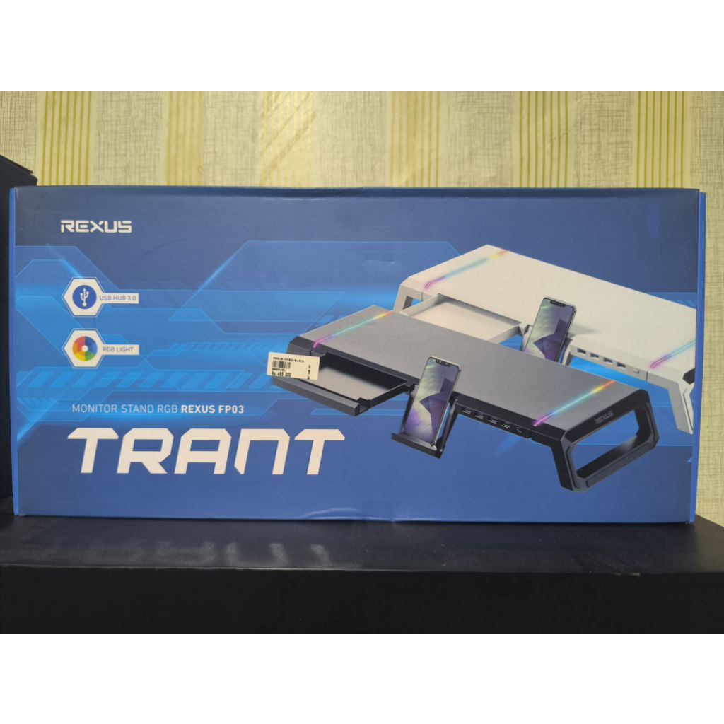 Jual Rexus Monitor Stand Trant FP03 (Hitam) | Shopee Indonesia