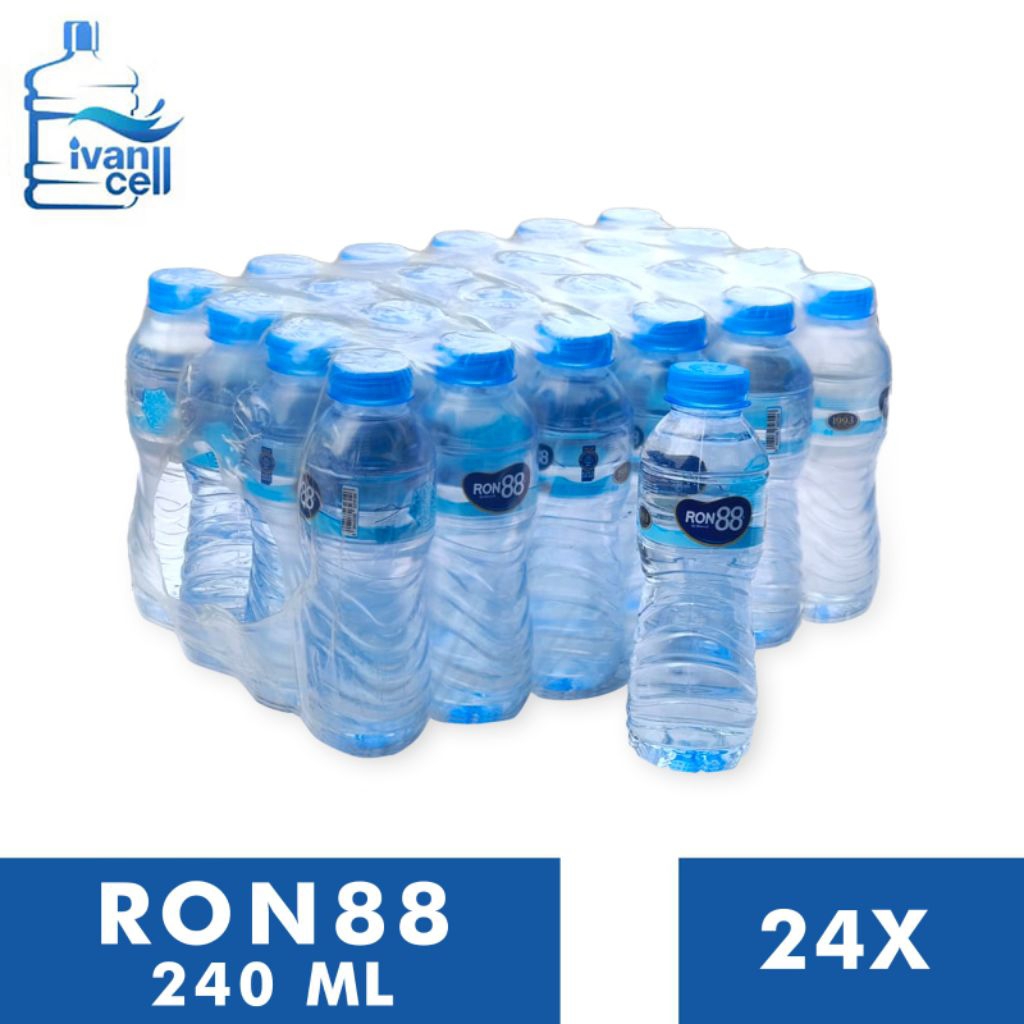 Jual [INSTANT] (1 PACK) RON88 BOTOL 240 ML isi (24 BOTOL) KEMASAN ...