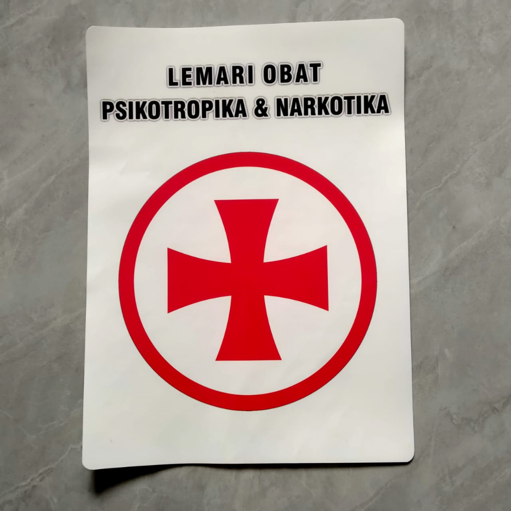 Jual Stiker Vinyl Obat Psikotropika dan Narkotika untuk Lemari | Shopee ...