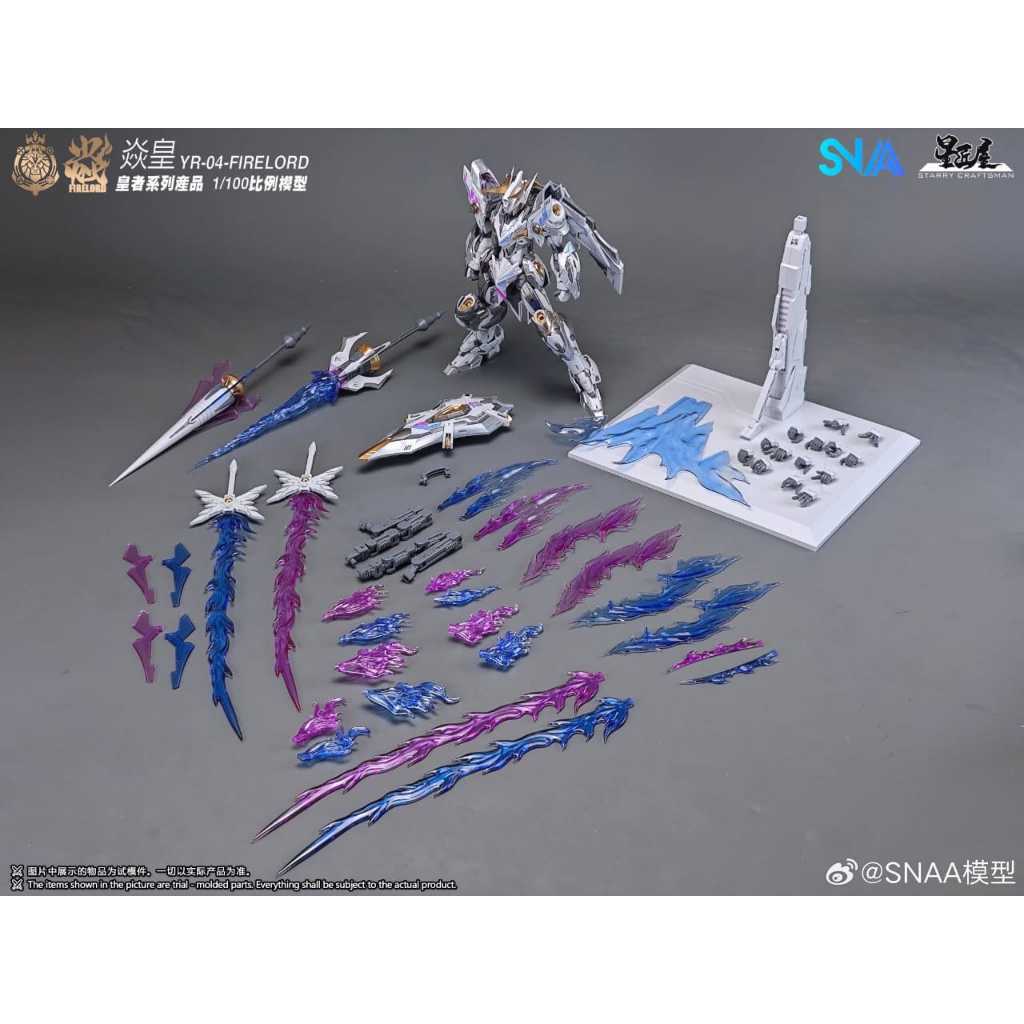 Jual SNAA 1/100 YR-04 FIRE LORD Soul Of Phantom Fire Ver Model Kit ...