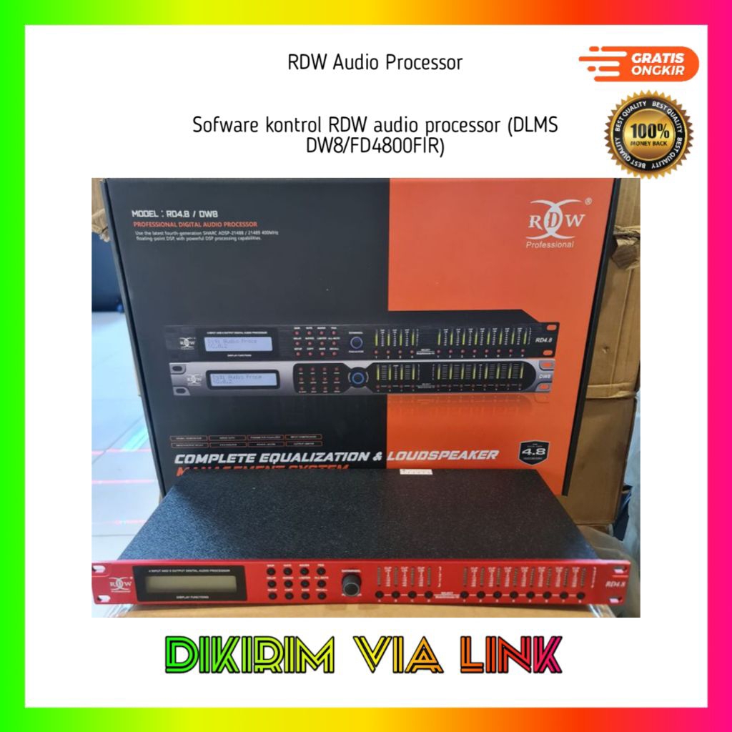 Jual RDW Audio Processor - Sofware kontrol RDW audio processor (DLMS ...