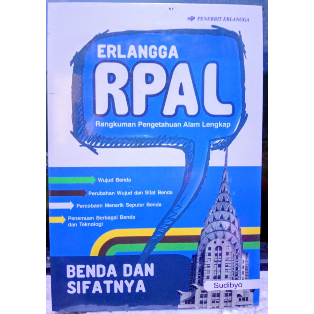 Jual Original Erlangga RPAL Rangkuman Pengetahuan Alam Lengkap Benda ...
