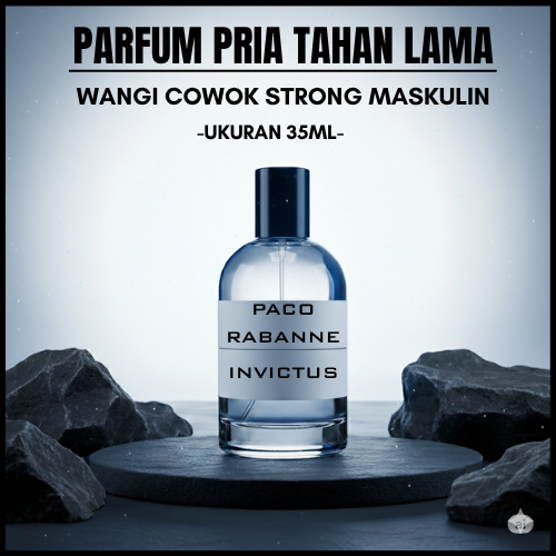 Jual Parfum Pria Tahan Lama Paco Rabanne Invictus Wangi Cowok Strong ...