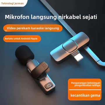 Mic Clip On Youtuber Wireless Usb Plus Pack Type C Mic Youtuber Bluetooth