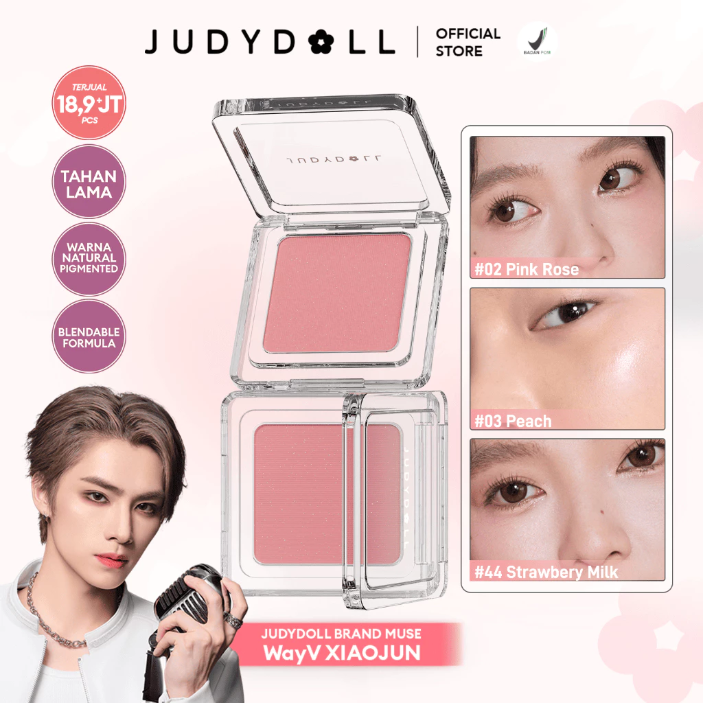 Pratinjau Judydoll Pretty Blush Powder 2 gr
