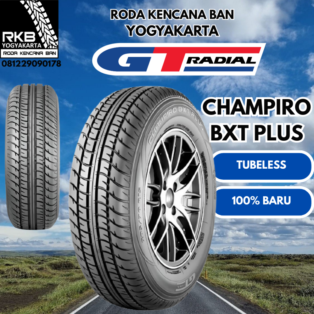 Jual BAN MOBIL RING 12 - GT RADIAL BXT PLUS 175/70 R12 - BAN MOBIL ...