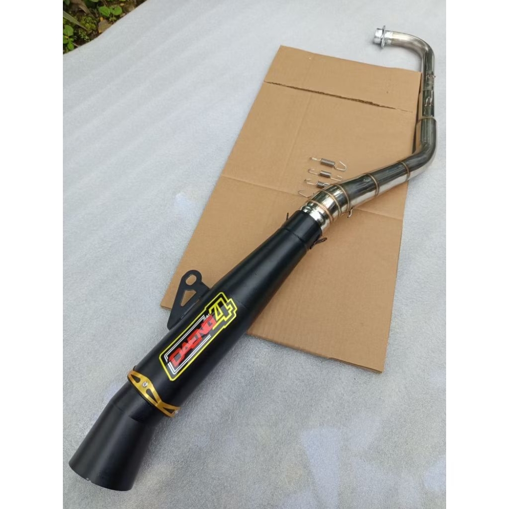 Jual Daeng sai4 Pipe canister conical open specs exhaust pipe for Wave ...