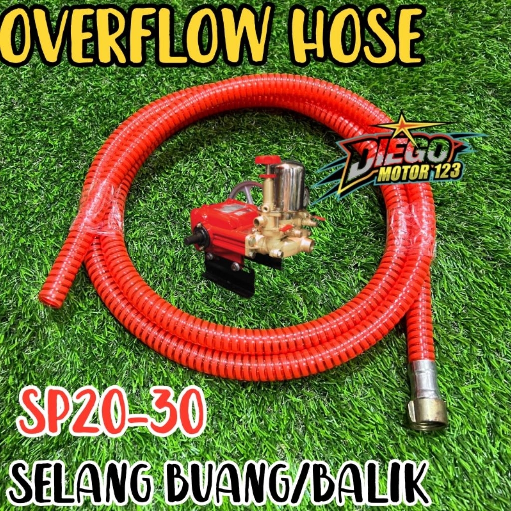 Jual SP20 SP30 SC22 SC30 Overflow pipe Selang Balik Sisa Pompa Power ...