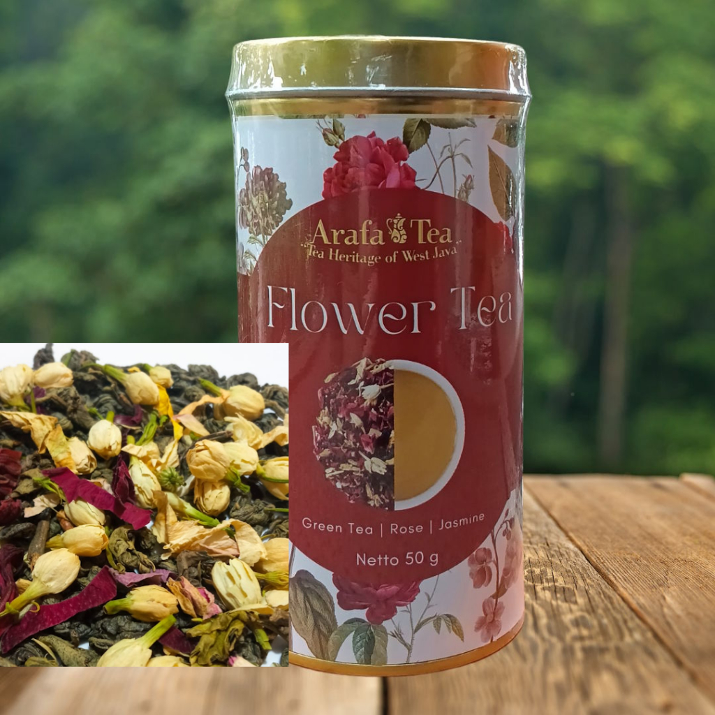 Jual Flower Tea l Teh Bunga by Arafatea 50 Gram | Shopee Indonesia