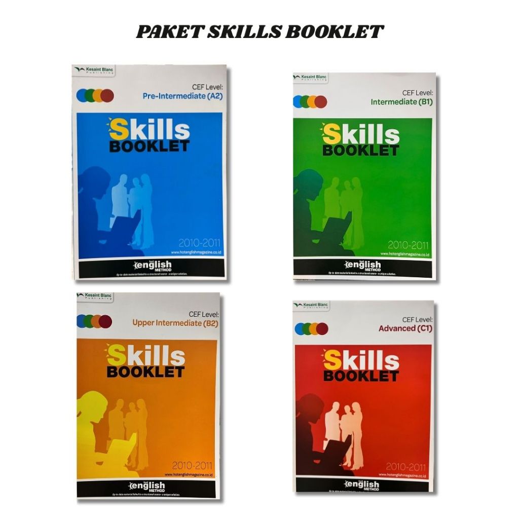 Jual Kesaint Blanc - Buku Latihan Bahasa: Paket Skills Booklet CEF ...