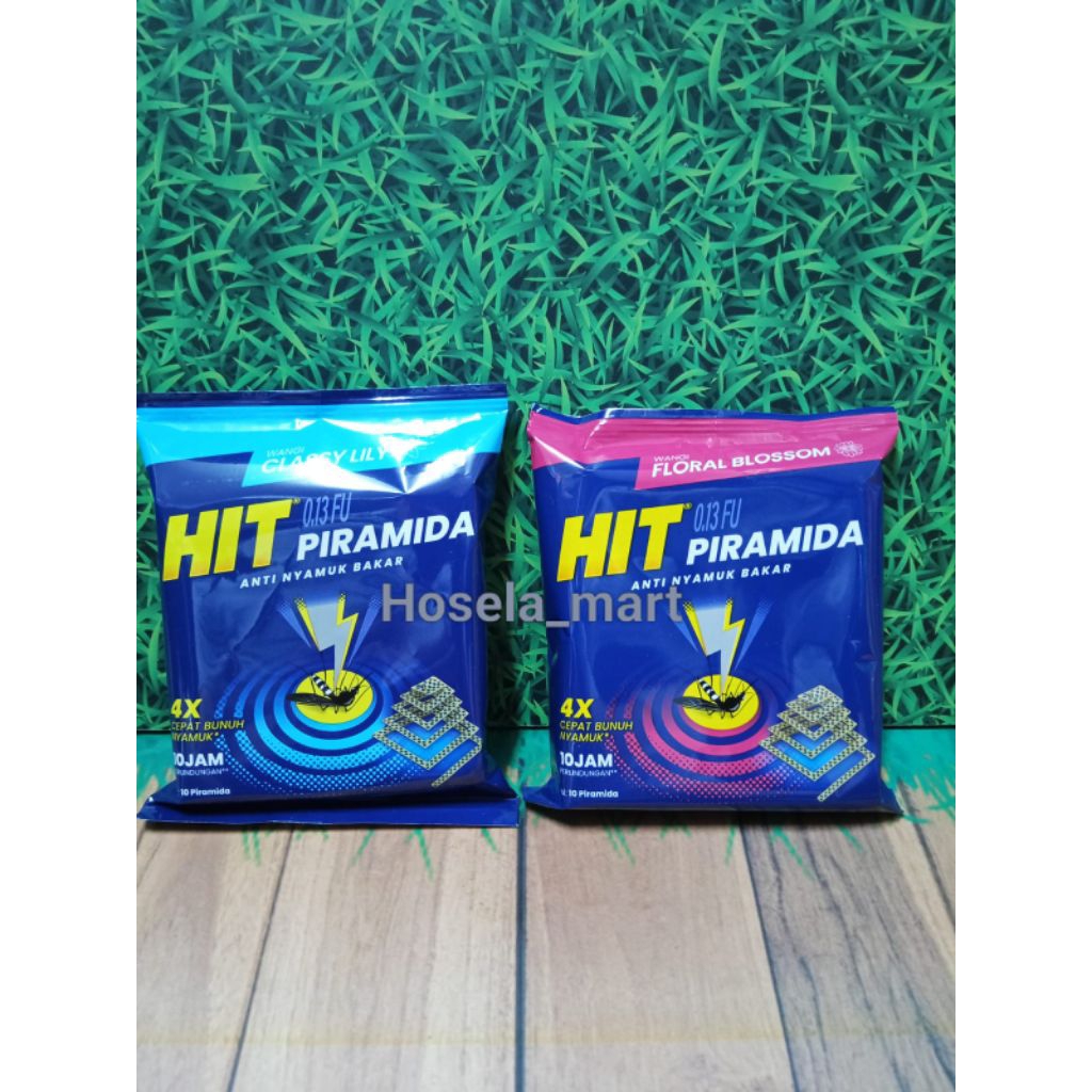 Jual Hit Magic Piramida Expert - Obat Anti Nyamuk Bakar Isi 10'S Floral ...