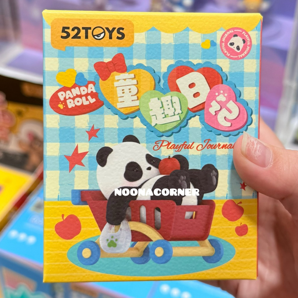 Jual Ohsome x 52 Toys‼️ Blind Box Panda Roll Playful Journal Figure ...