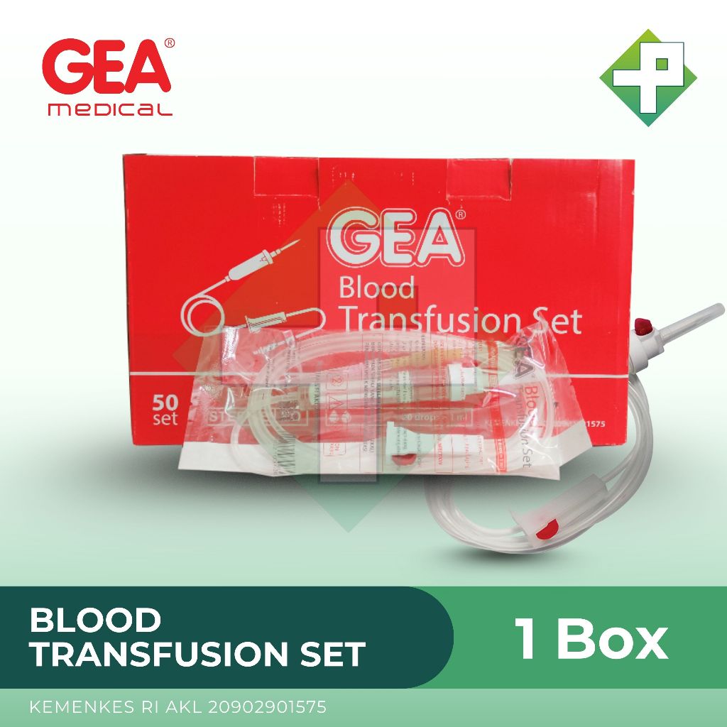 Jual Blood Transfusion Set GEA / Blood Set 1 Box | Shopee Indonesia