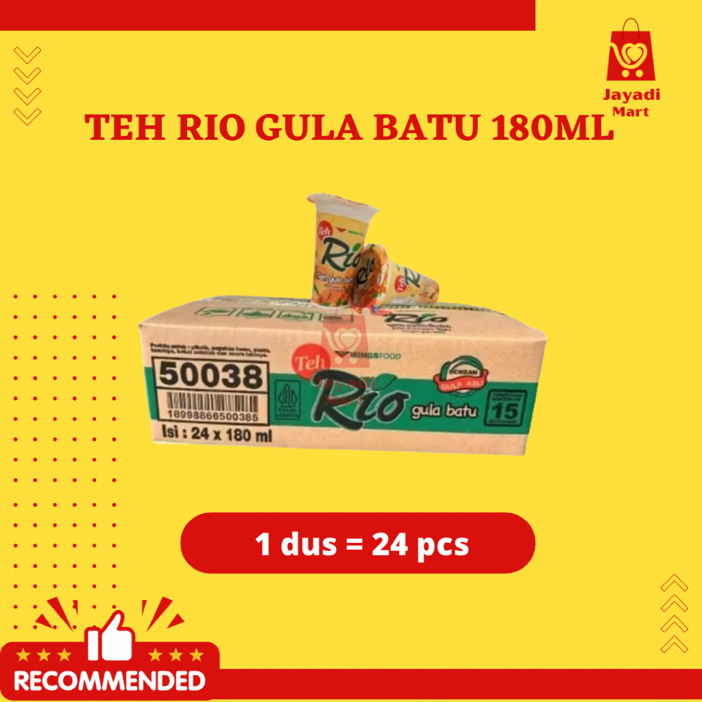 Jual [DUS] TEH RIO SIAP MINUM RASA GULA BATU INSTANT ONLY | Shopee ...