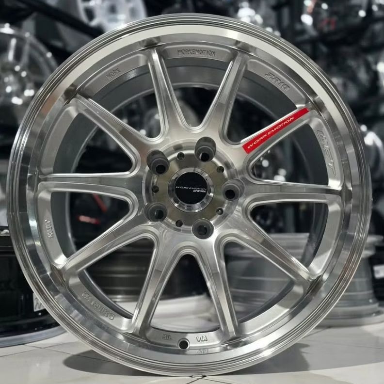Jual velg work zr10 r17 lebar 8 pcd 5x114,3 velg mobil ring 17 velg ...